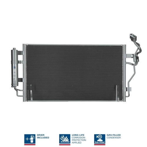 NISSENS Kondensator, Klimaanlage 941299