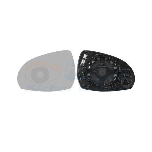 VAN WEZEL Spiegelglas, Au&szlig;enspiegel * HAGUS * 2902837