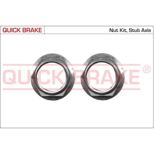 QUICK BRAKE Mutter, Achszapfen 9803K
