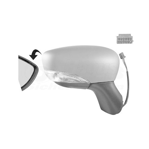 VAN WEZEL Au&szlig;enspiegel * HAGUS * 4373818