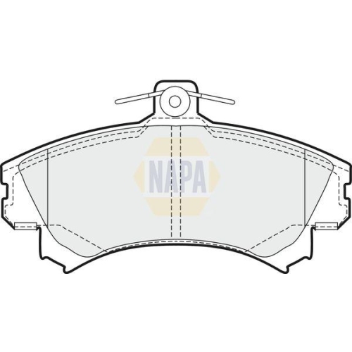 NAPA Bremsbelagsatz, Scheibenbremse NAPA NBP1179