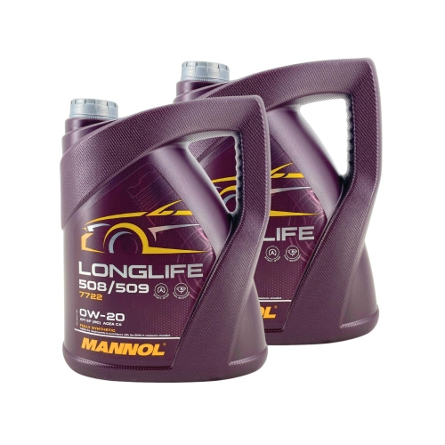 Motor&ouml;l Motoren&ouml;l Mannol Longlife 508/509 0W-20 10 Liter Kanister MN7722-5