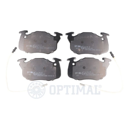 OPTIMAL Bremsbelagsatz, Scheibenbremse BP-09415