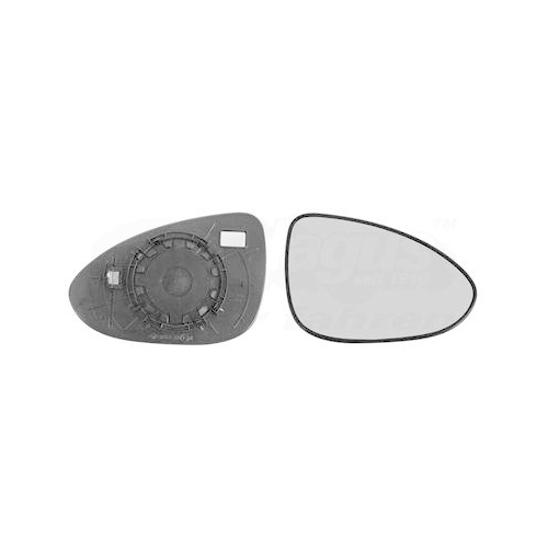 VAN WEZEL Spiegelglas, Au&szlig;enspiegel * HAGUS * 0817832