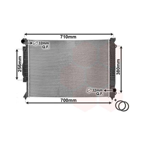 VAN WEZEL K&uuml;hler, Motork&uuml;hlung *** IR PLUS *** 03002139