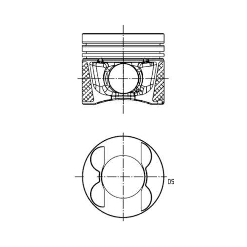 KOLBENSCHMIDT Kolben 40096600