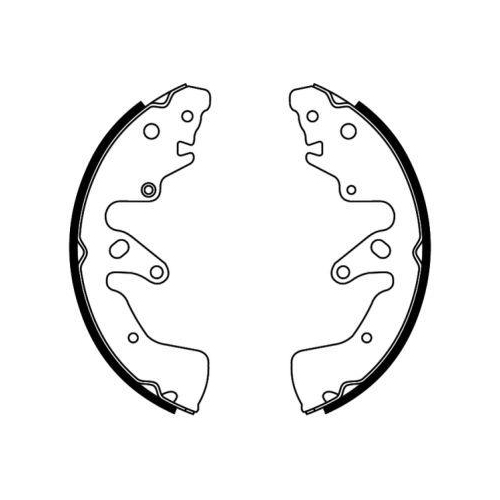 ABE Bremsbackensatz C08026ABE