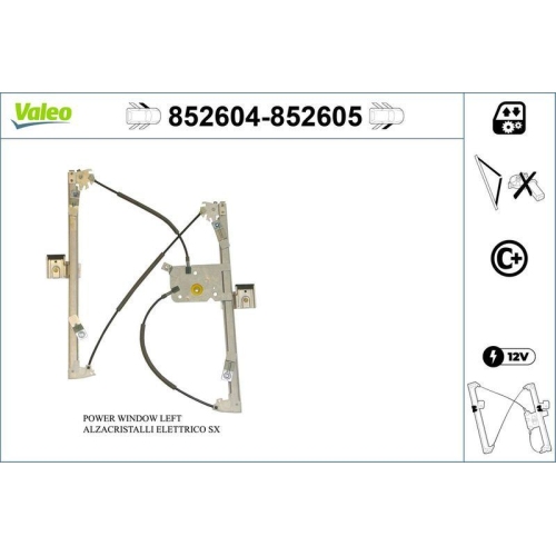 VALEO Fensterheber 852604