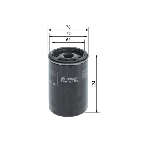 BOSCH &Ouml;lfilter F 026 407 401