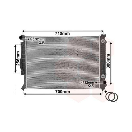 VAN WEZEL K&uuml;hler, Motork&uuml;hlung *** IR PLUS *** 03002157