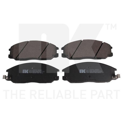 NK Bremsbelagsatz, Scheibenbremse 223414