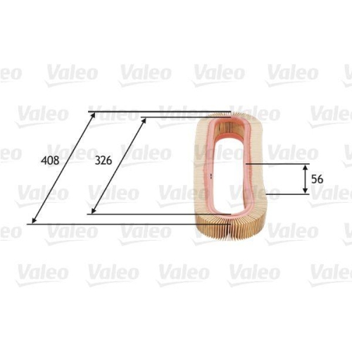VALEO Luftfilter 585667