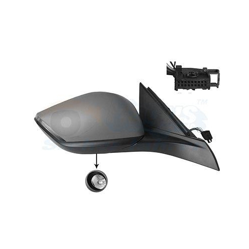 VAN WEZEL Au&szlig;enspiegel * HAGUS * 4093818