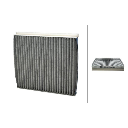 HELLA Filter, Innenraumluft 8ZC 366 123-211
