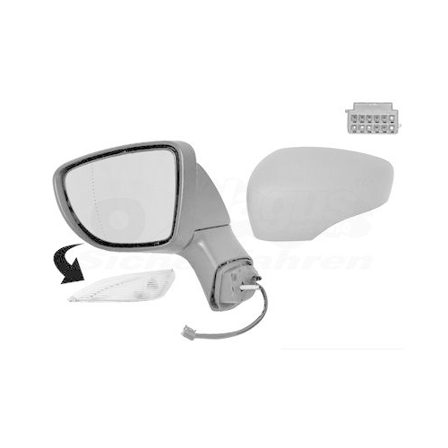 VAN WEZEL Au&szlig;enspiegel * HAGUS * 4386807