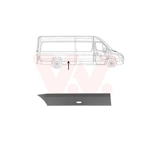 VAN WEZEL Zier-/Schutzleiste, Seitenwand 5862428