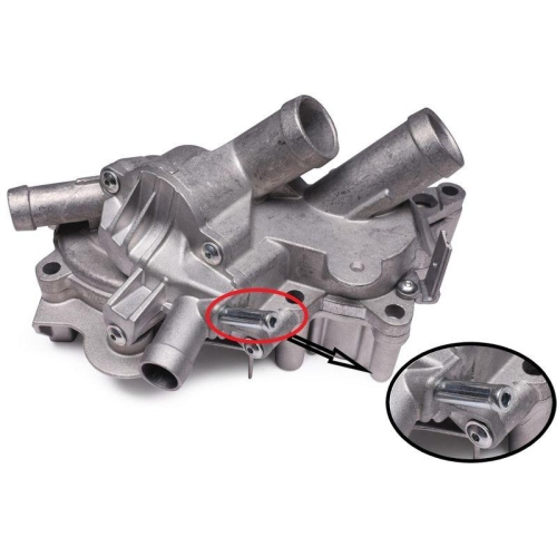 HEPU Wasserpumpe, Motork&uuml;hlung XT-Professional P687AL