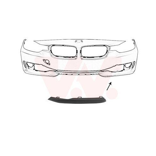 VAN WEZEL Zier-/Schutzleiste, Kühlergitter ** Equipart **