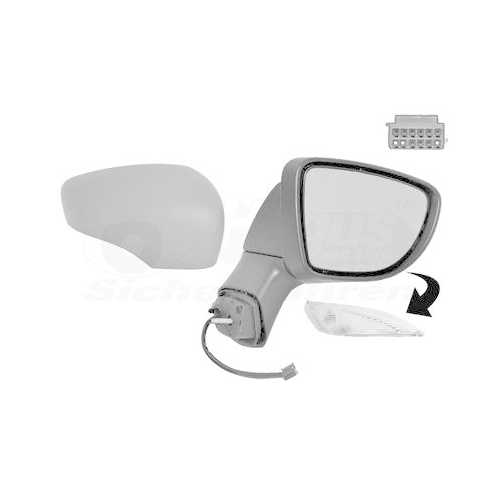 VAN WEZEL Au&szlig;enspiegel * HAGUS * 4386808