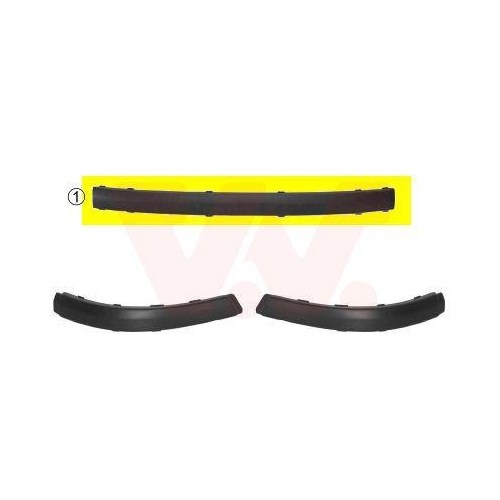 VAN WEZEL Zier-/Schutzleiste, Sto&szlig;f&auml;nger 1828550