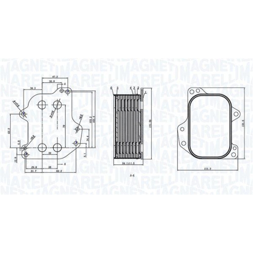 MAGNETI MARELLI &Ouml;lk&uuml;hler, Motor&ouml;l 350300005700