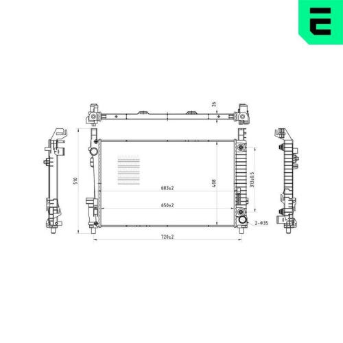 ERA K&uuml;hler, Motork&uuml;hlung 673227