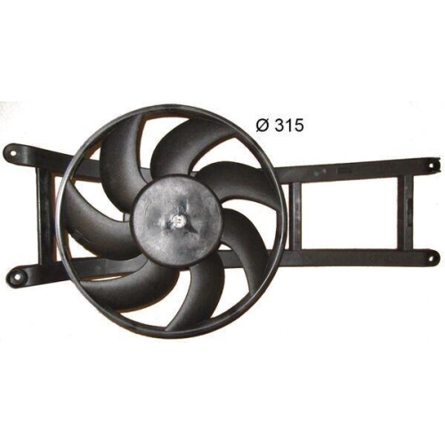 MAHLE L&uuml;fter, Motork&uuml;hlung BEHR CFF 384 000S