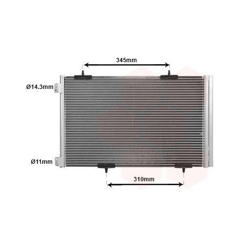 VAN WEZEL Kondensator, Klimaanlage 09005290