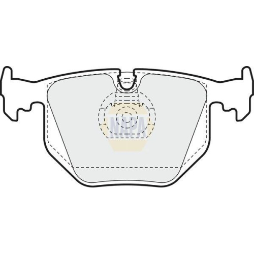 NAPA Bremsbelagsatz, Scheibenbremse NAPA NBP1193