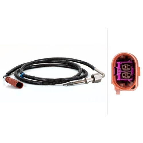 HELLA Sensor, Abgastemperatur 6PT 014 494-841