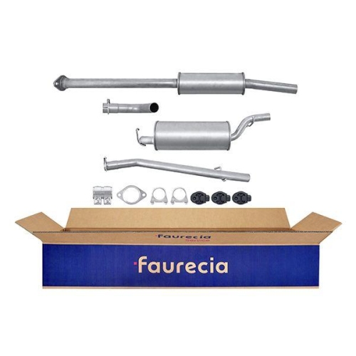 HELLA Endschalld&auml;mpfer Easy2Fit &ndash; PARTNERED with Faurecia 8LD 366 033-061