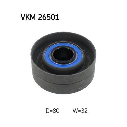 SKF Umlenk-/F&uuml;hrungsrolle, Zahnriemen VKM 26501
