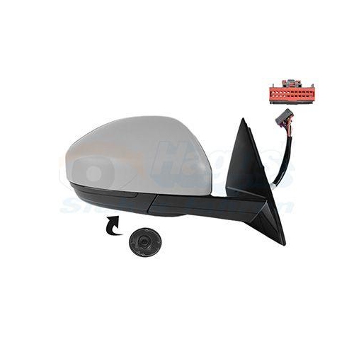 VAN WEZEL Au&szlig;enspiegel * HAGUS * 0266828