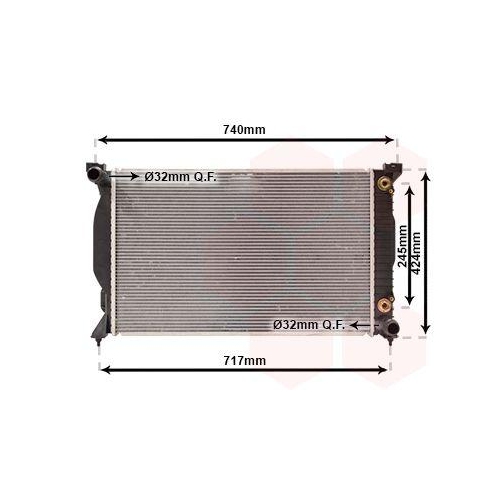 VAN WEZEL K&uuml;hler, Motork&uuml;hlung 03002229