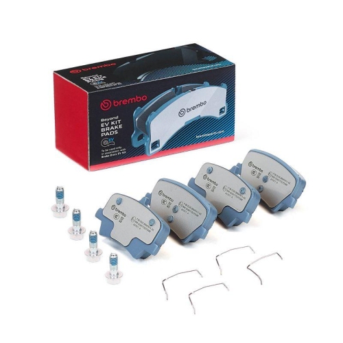 BREMBO Bremsbelagsatz, Scheibenbremse BEYOND LINE - EV P 86 032E