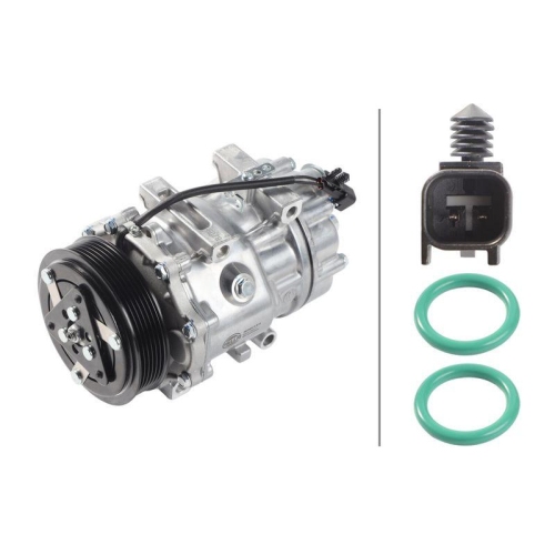 HELLA Kompressor, Klimaanlage >>> Easy2Fit <<< 8FK 366 202-961