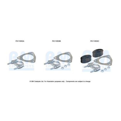 BM Catalysts Montagesatz, Ru&szlig;-/Partikelfilter FK11053