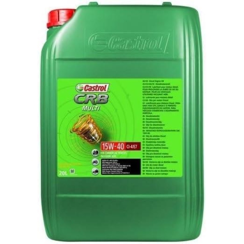 CASTROL CRB MULTI CI-4/E7 15W-40 20 Liter Motor&ouml;l Mineralisch CATERPILLAR ECF-3