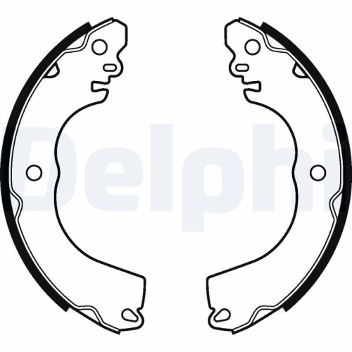 DELPHI Bremsbackensatz LS2104