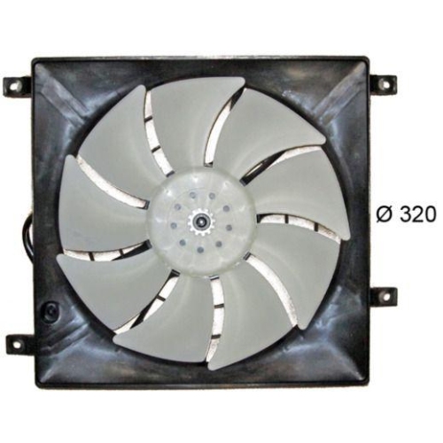 MAHLE L&uuml;fter, Motork&uuml;hlung BEHR CFF 389 000S