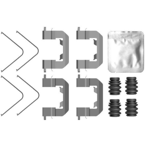 TEXTAR Zubeh&ouml;rsatz, Scheibenbremsbelag 82556600