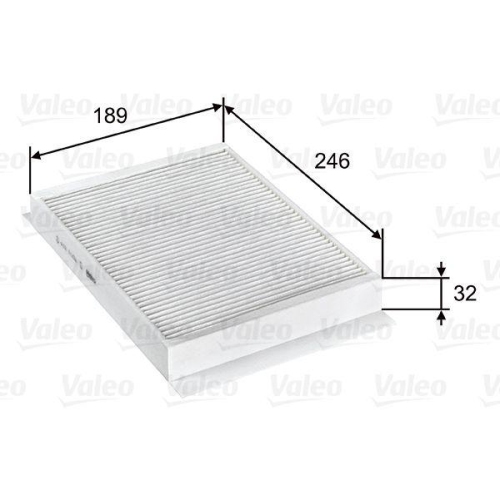 VALEO Filter, Innenraumluft VALEO ESSENTIAL