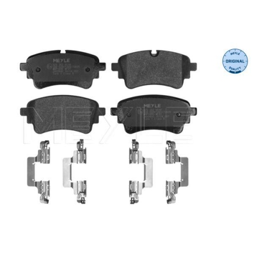 MEYLE Bremsbelagsatz, Scheibenbremse MEYLE-ORIGINAL: True to OE. 025 262 6518