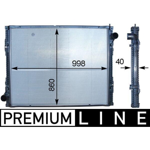 MAHLE K&uuml;hler, Motork&uuml;hlung BEHR *** PREMIUM LINE *** CR 916 000P
