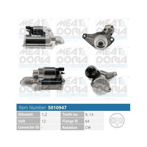 MEAT & DORIA Starter 5010947