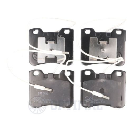 OPTIMAL Bremsbelagsatz, Scheibenbremse BP-09490