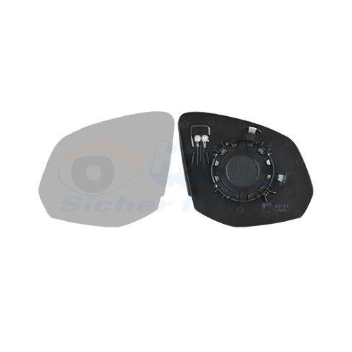 VAN WEZEL Spiegelglas, Au&szlig;enspiegel * HAGUS * 5717837