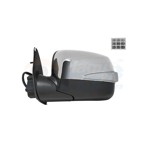 VAN WEZEL Au&szlig;enspiegel * HAGUS * 3615815