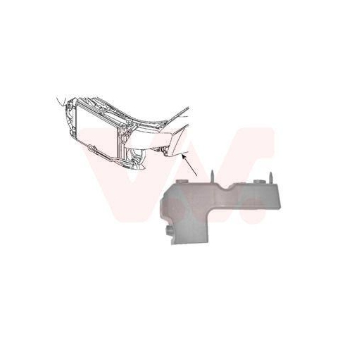 VAN WEZEL Halter, Sto&szlig;f&auml;nger ** Equipart ** 0326567