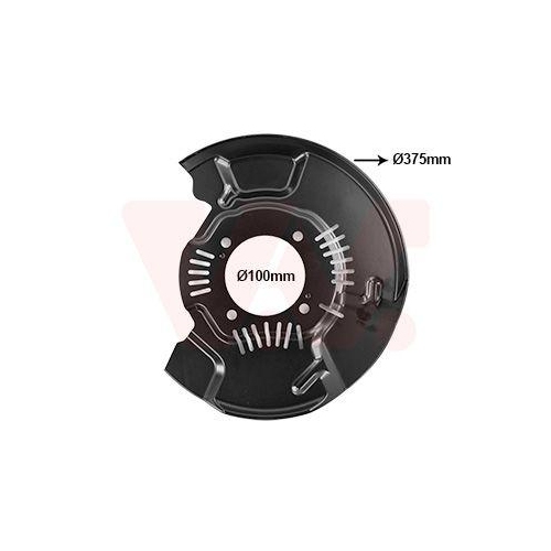 VAN WEZEL Spritzblech, Bremsscheibe 5482372